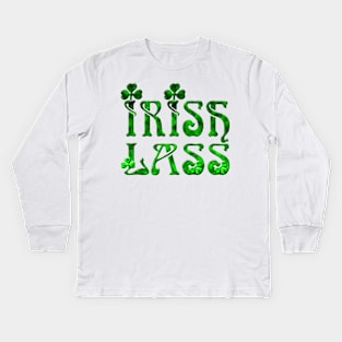 Irish Lass Kids Long Sleeve T-Shirt